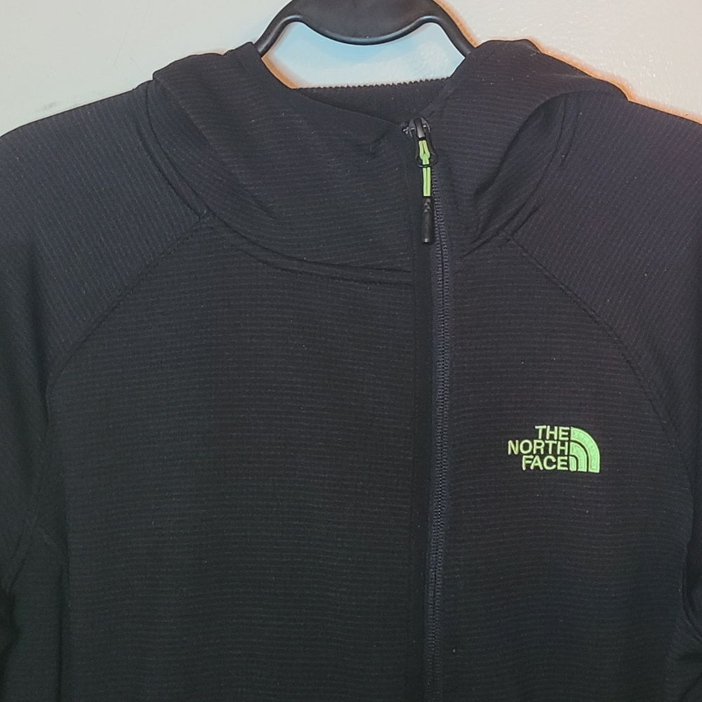 The North Face | Hoodie Sweater, Full-Zip, Knit-Fleece (Black) - L